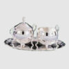 Cream and Sugar with Tray Silverplate